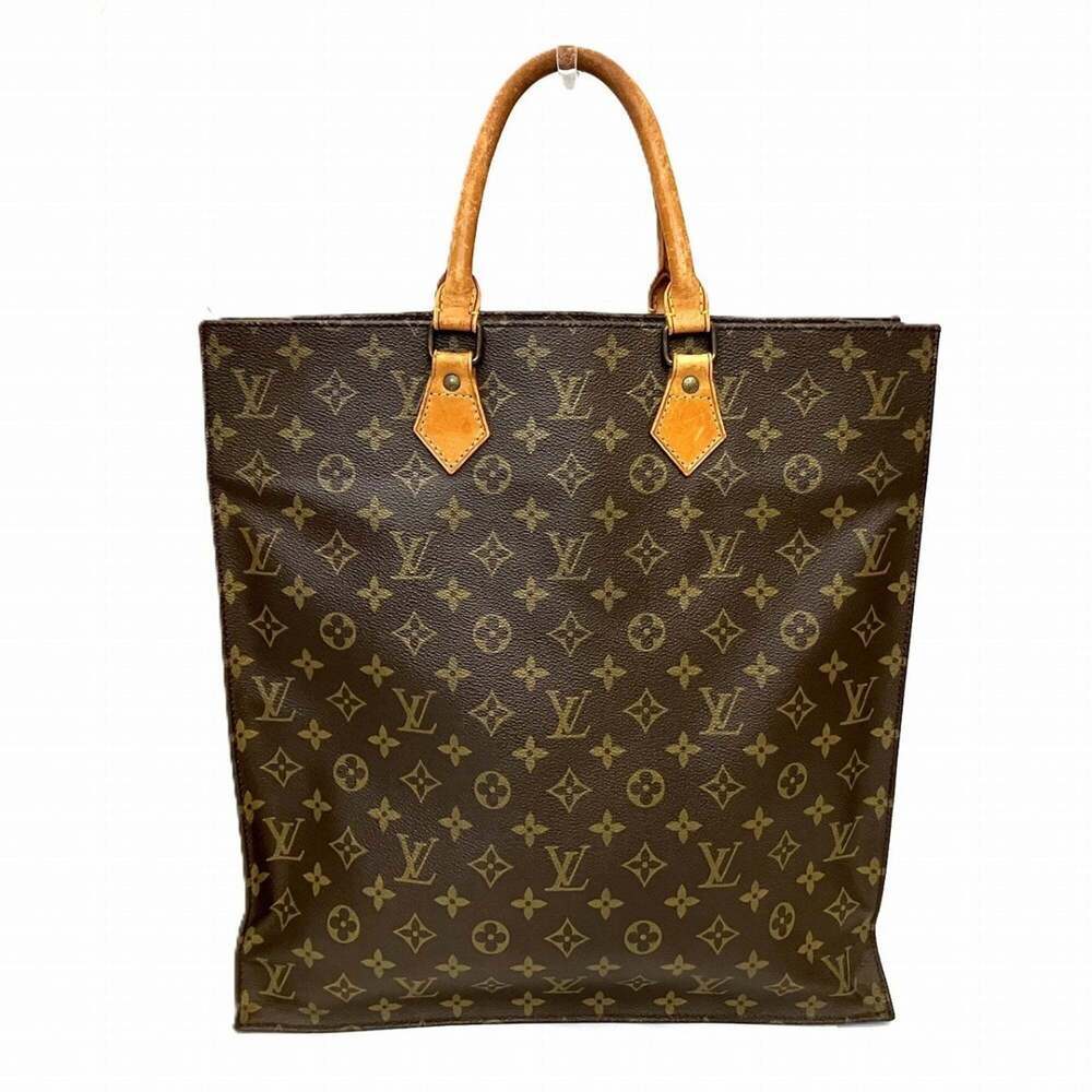 LOUIS VUITTON Brown Monogram Tote Bag